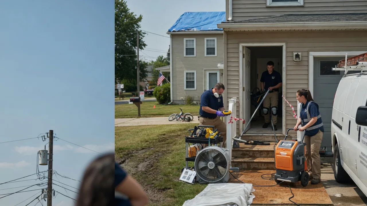 Water Damage Repair in New Market, IN near me